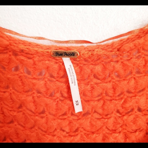 Free People crashing waves wool blend sweater - Picture 3 of 4